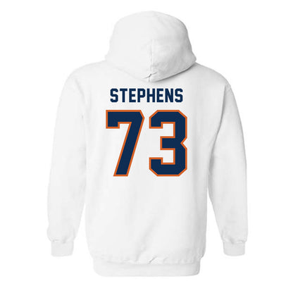 Wheaton IL - NCAA Football : Blake Stephens - Classic Shersey Hooded Sweatshirt-1