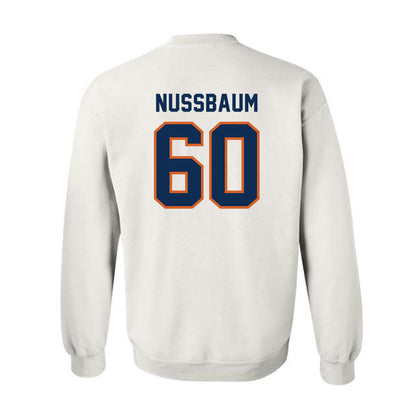 Wheaton IL - NCAA Football : David Nussbaum - Classic Shersey Crewneck Sweatshirt-1