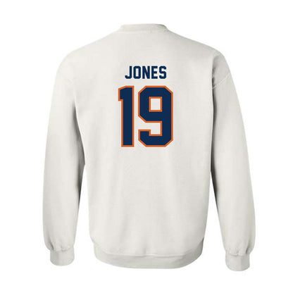 Wheaton IL - NCAA Football : Malachi Jones - Classic Shersey Crewneck Sweatshirt-1