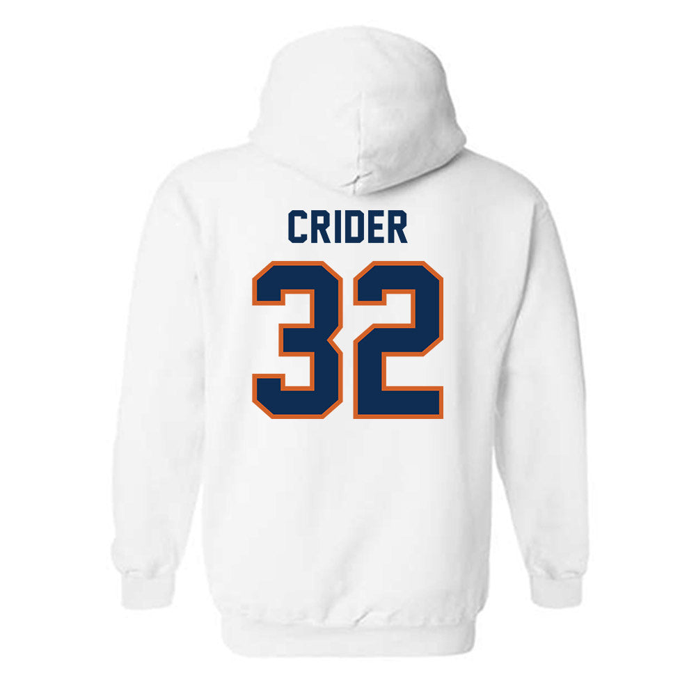 Wheaton IL - NCAA Football : Jana Crider - Classic Shersey Hooded Sweatshirt-1