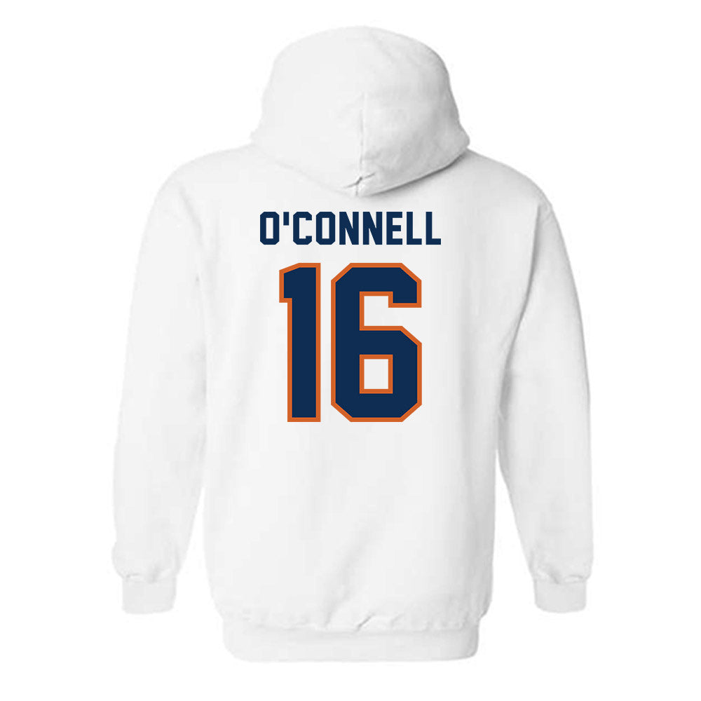 Wheaton IL - NCAA Football : Seamus O'Connell - Classic Shersey Hooded Sweatshirt-1
