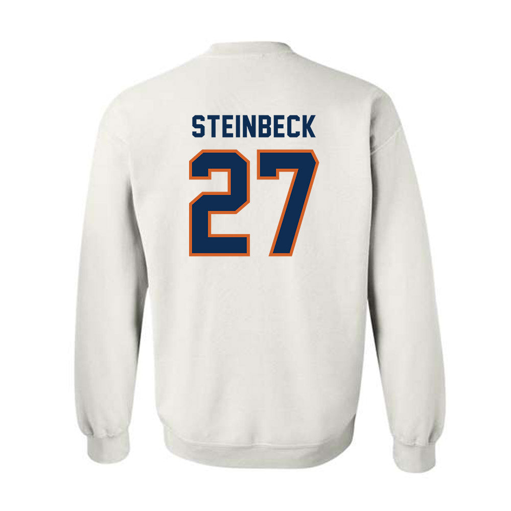 Wheaton IL - NCAA Football : Justin Steinbeck - Classic Shersey Crewneck Sweatshirt-1