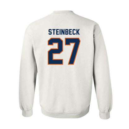 Wheaton IL - NCAA Football : Justin Steinbeck - Classic Shersey Crewneck Sweatshirt-1