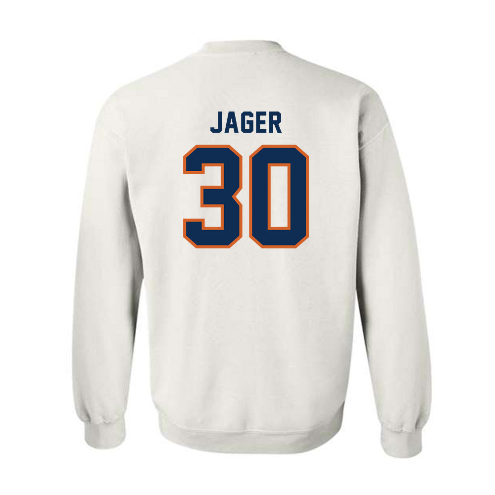 Wheaton IL - NCAA Football : Kenny Jager - Classic Shersey Crewneck Sweatshirt-1
