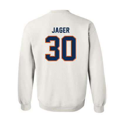 Wheaton IL - NCAA Football : Kenny Jager - Classic Shersey Crewneck Sweatshirt-1
