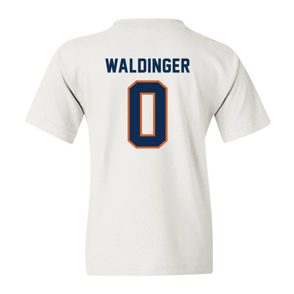 Wheaton IL - NCAA Football : Jake Waldinger - Classic Shersey Youth T-Shirt-1