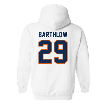 Wheaton IL - NCAA Football : Cal Barthlow - Classic Shersey Hooded Sweatshirt-1
