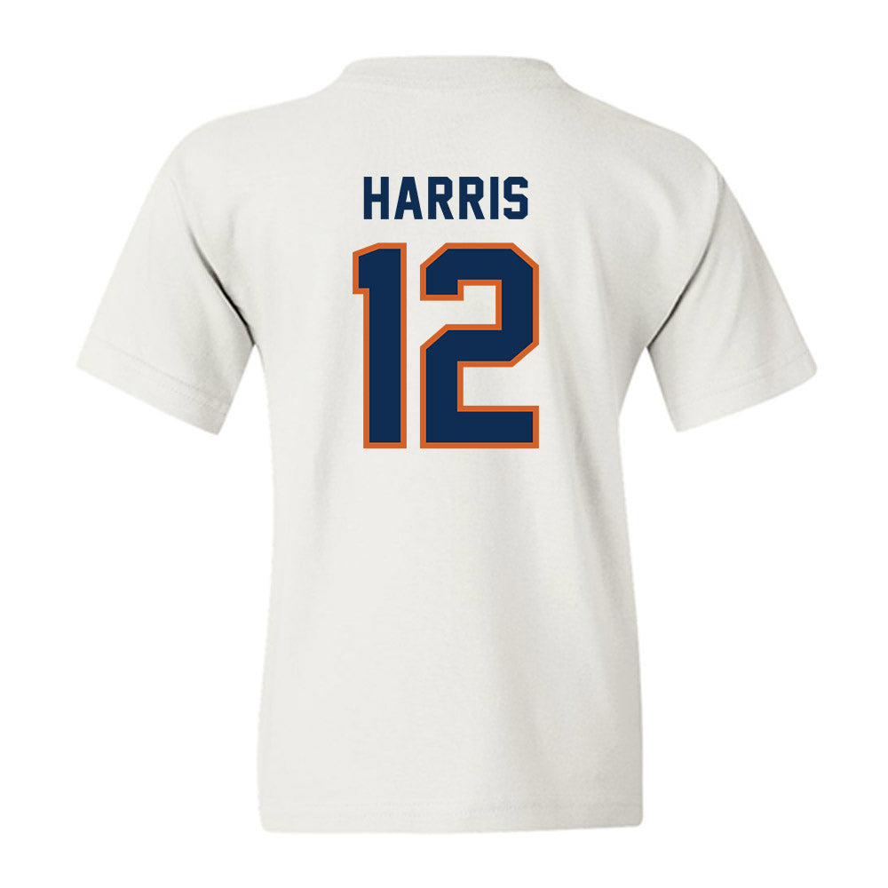 Wheaton IL - NCAA Football : Zeke Harris - Classic Shersey Youth T-Shirt-1
