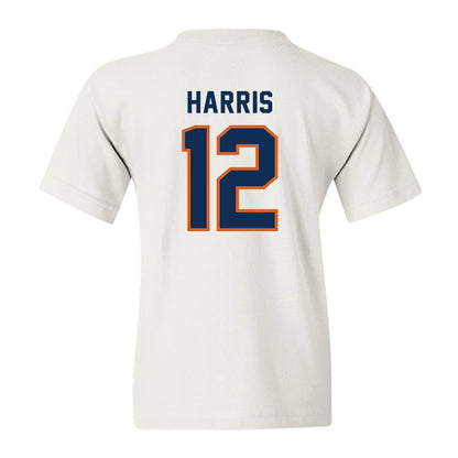 Wheaton IL - NCAA Football : Zeke Harris - Classic Shersey Youth T-Shirt-1