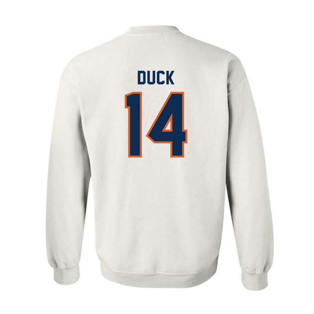 Wheaton IL - NCAA Football : Charlie Duck - Classic Shersey Crewneck Sweatshirt-1
