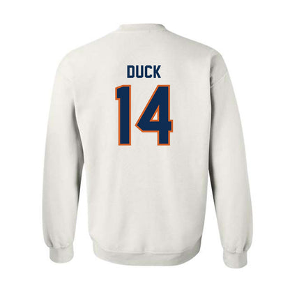 Wheaton IL - NCAA Football : Charlie Duck - Classic Shersey Crewneck Sweatshirt-1