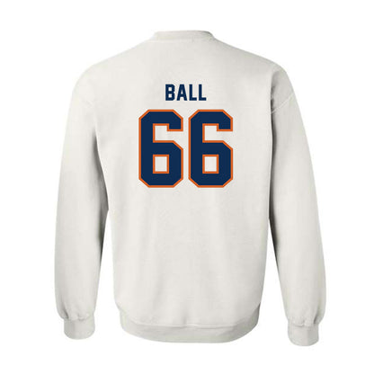 Wheaton IL - NCAA Football : Steven Ball - Classic Shersey Crewneck Sweatshirt-1