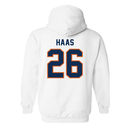 Wheaton IL - NCAA Football : Maison Haas - Classic Shersey Hooded Sweatshirt-1
