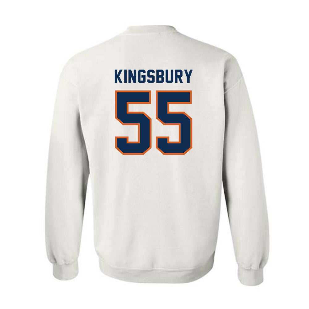 Wheaton IL - NCAA Football : Max Kingsbury - Classic Shersey Crewneck Sweatshirt-1