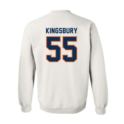 Wheaton IL - NCAA Football : Max Kingsbury - Classic Shersey Crewneck Sweatshirt-1