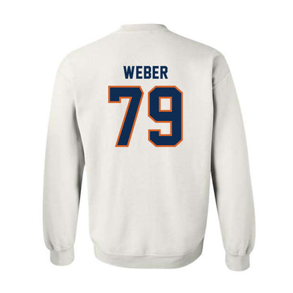 Wheaton IL - NCAA Football : Jake Weber - Classic Shersey Crewneck Sweatshirt-1