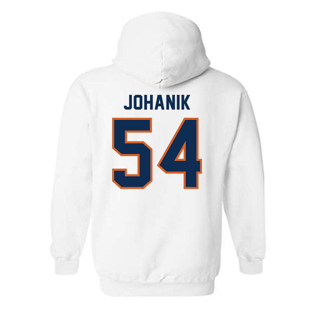 Wheaton IL - NCAA Football : Peter Johanik - Classic Shersey Hooded Sweatshirt-1