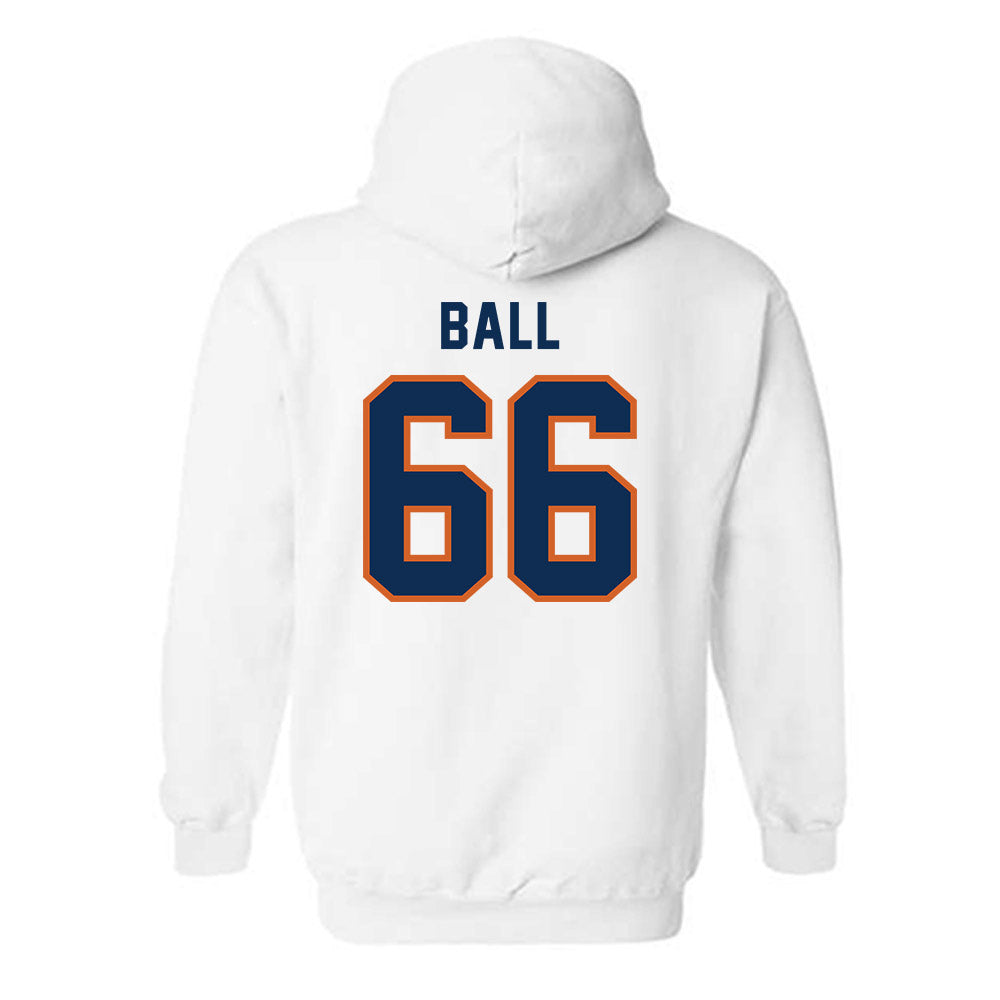Wheaton IL - NCAA Football : Steven Ball - Classic Shersey Hooded Sweatshirt-1
