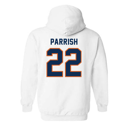 Wheaton IL - NCAA Football : Trace Parrish - Classic Shersey Hooded Sweatshirt-1