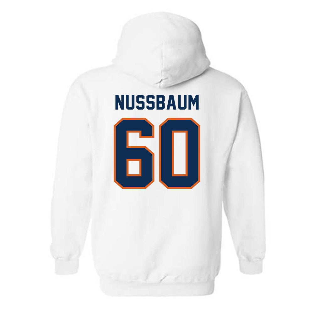 Wheaton IL - NCAA Football : David Nussbaum - Classic Shersey Hooded Sweatshirt-1