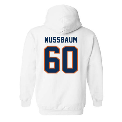 Wheaton IL - NCAA Football : David Nussbaum - Classic Shersey Hooded Sweatshirt-1