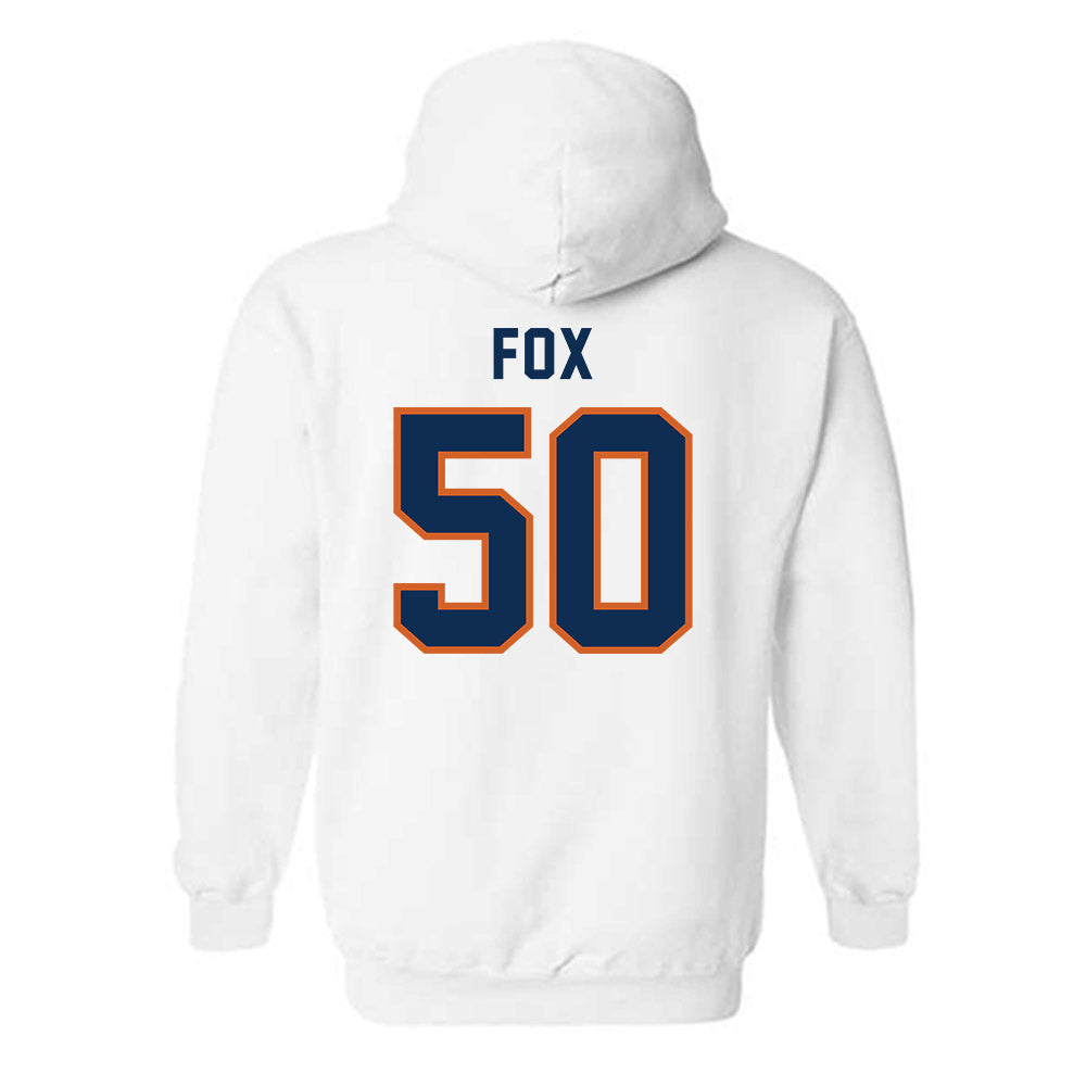 Wheaton IL - NCAA Football : Luke Fox - Classic Shersey Hooded Sweatshirt-1
