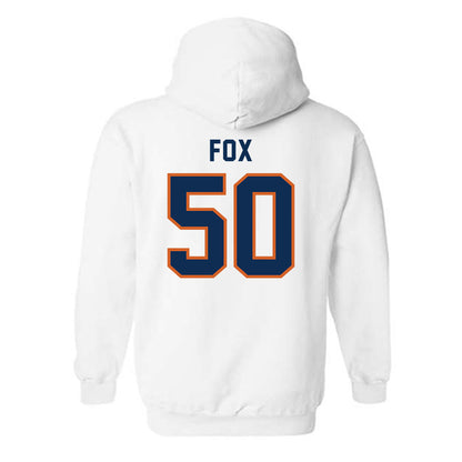 Wheaton IL - NCAA Football : Luke Fox - Classic Shersey Hooded Sweatshirt-1