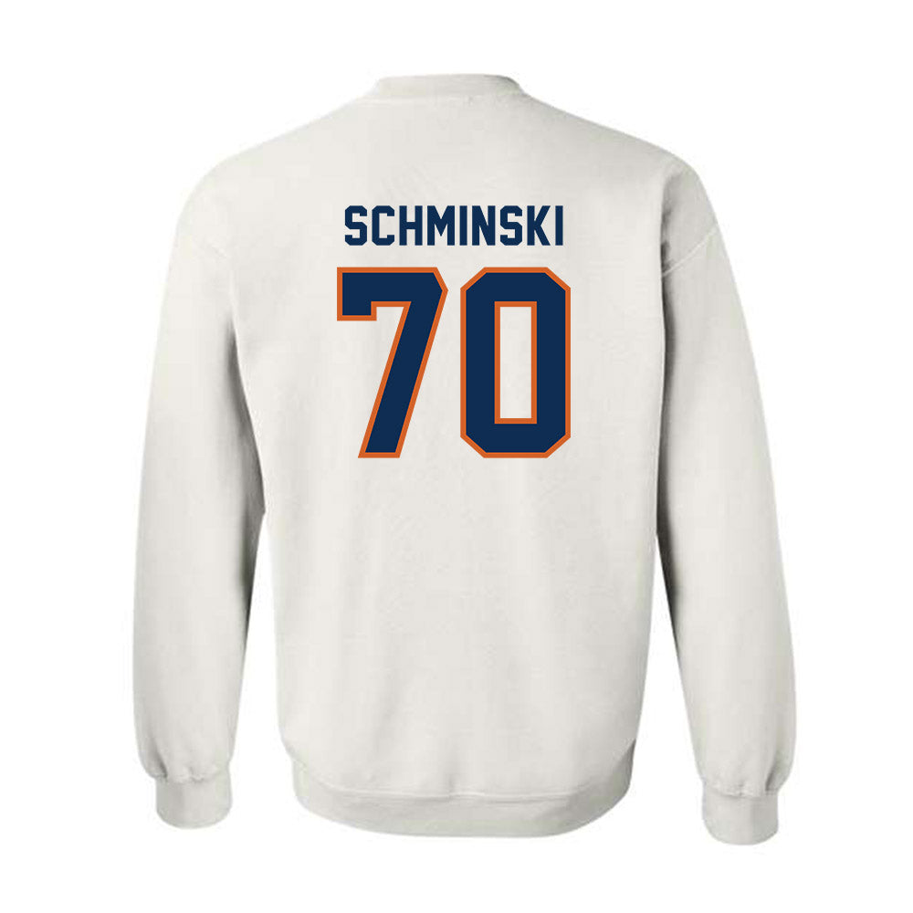 Wheaton IL - NCAA Football : Cole Schminski - Classic Shersey Crewneck Sweatshirt-1