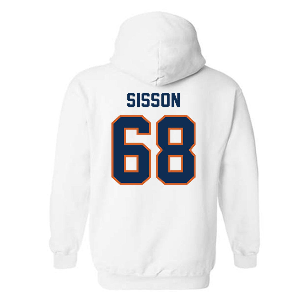 Wheaton IL - NCAA Football : Drew Sisson - Classic Shersey Hooded Sweatshirt-1
