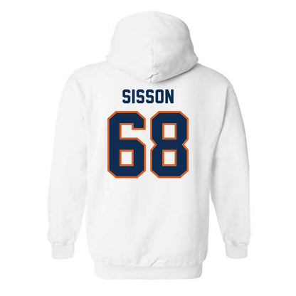 Wheaton IL - NCAA Football : Drew Sisson - Classic Shersey Hooded Sweatshirt-1