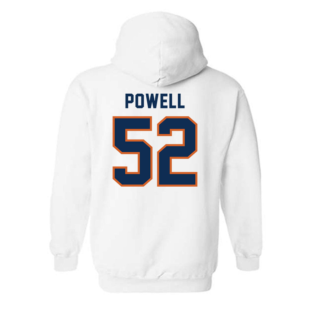 Wheaton IL - NCAA Football : Jaxon Powell - Classic Shersey Hooded Sweatshirt-1