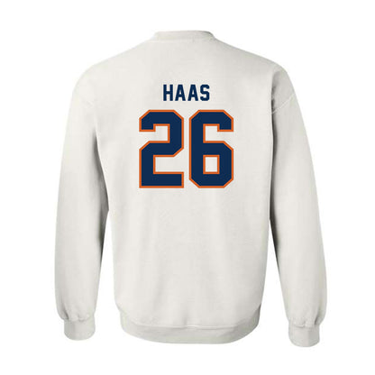 Wheaton IL - NCAA Football : Maison Haas - Classic Shersey Crewneck Sweatshirt-1