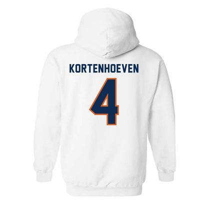 Wheaton IL - NCAA Football : Seth Kortenhoeven - Classic Shersey Hooded Sweatshirt-1