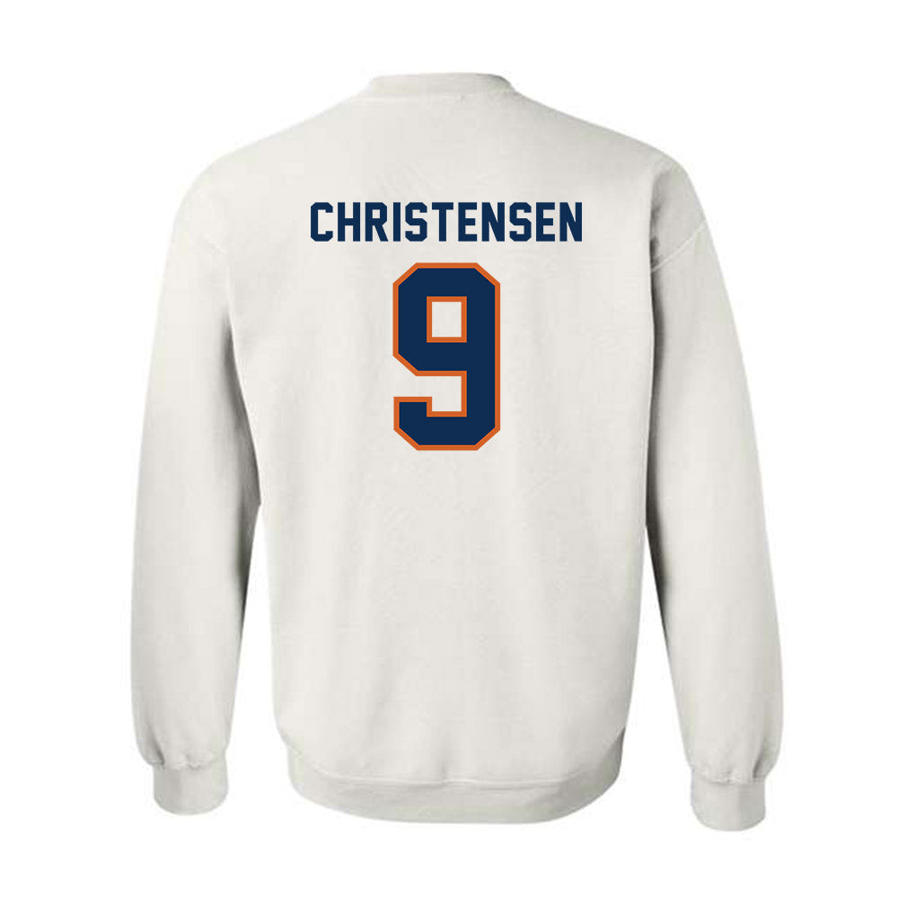 Wheaton IL - NCAA Football : Kirby Christensen - Classic Shersey Crewneck Sweatshirt-1