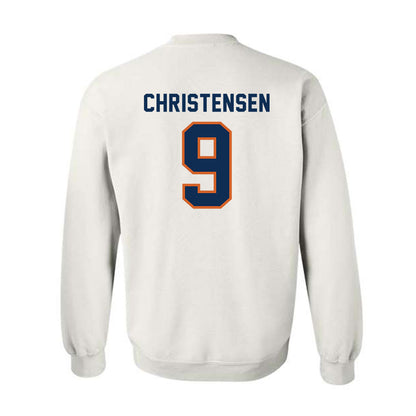 Wheaton IL - NCAA Football : Kirby Christensen - Classic Shersey Crewneck Sweatshirt-1