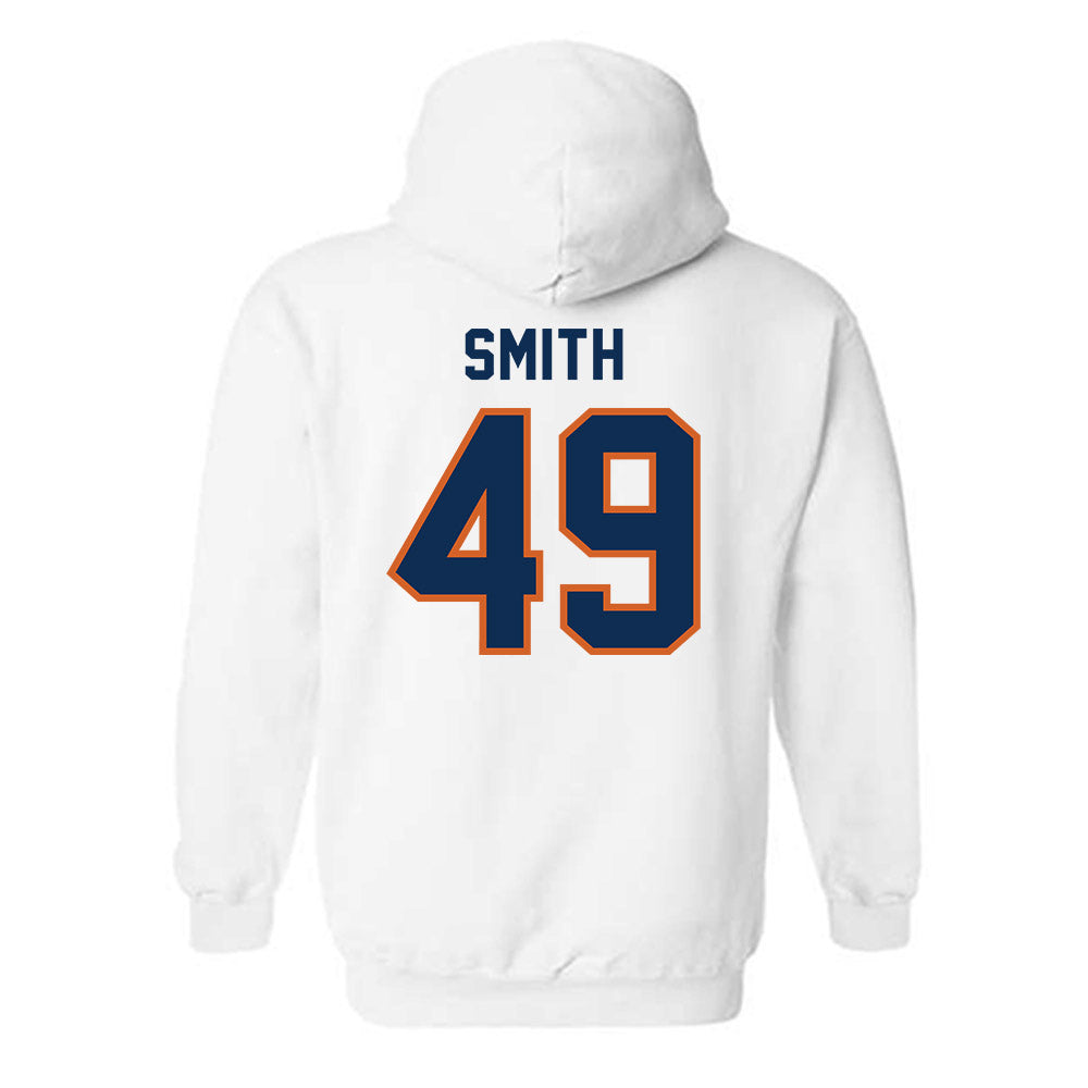 Wheaton IL - NCAA Football : Josiah Smith - Classic Shersey Hooded Sweatshirt-1