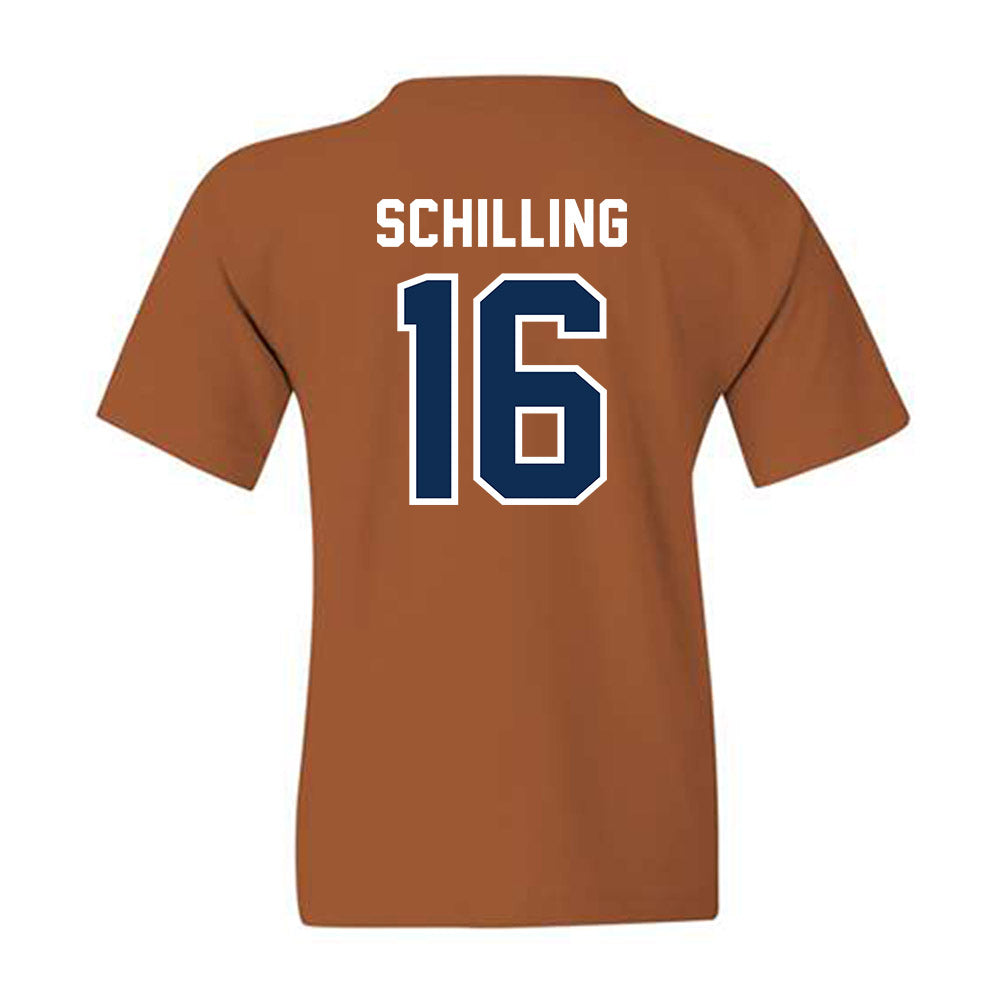 Wheaton IL - NCAA Football : Rich Schilling - Classic Shersey Youth T-Shirt-1