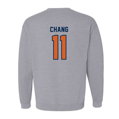 Wheaton IL - NCAA Baseball : Michael Chang - Classic Shersey Crewneck Sweatshirt-1