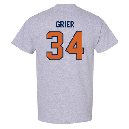 Wheaton IL - NCAA Baseball : Carson Grier - Classic Shersey T-Shirt-1