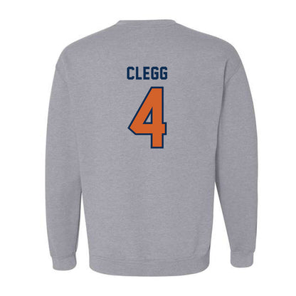 Wheaton IL - NCAA Baseball : William Clegg - Classic Shersey Crewneck Sweatshirt-1