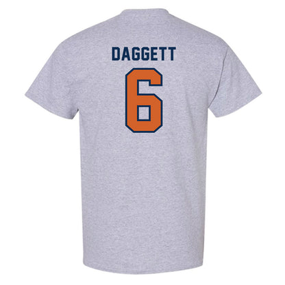 Wheaton IL - NCAA Baseball : Cole Daggett - Classic Shersey T-Shirt-1