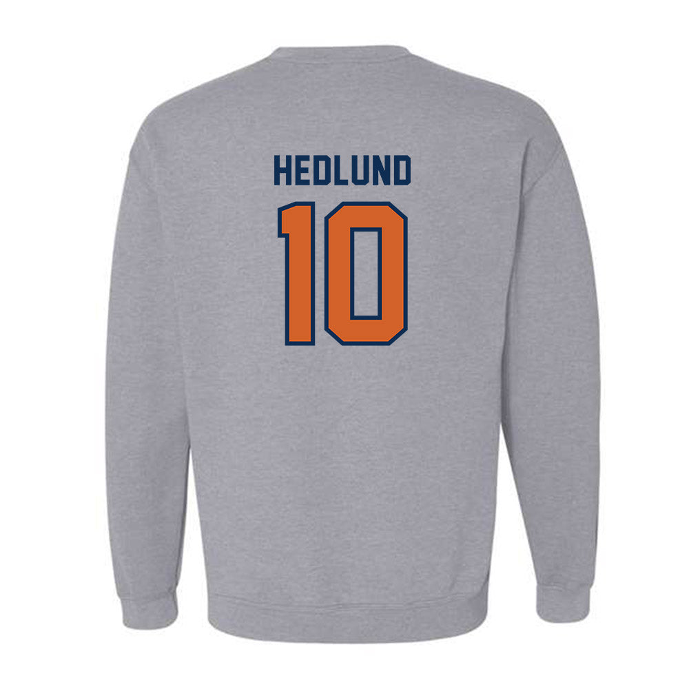 Wheaton IL - NCAA Baseball : Nathan Hedlund - Classic Shersey Crewneck Sweatshirt-1