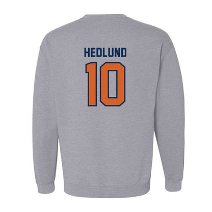 Wheaton IL - NCAA Baseball : Nathan Hedlund - Classic Shersey Crewneck Sweatshirt-1