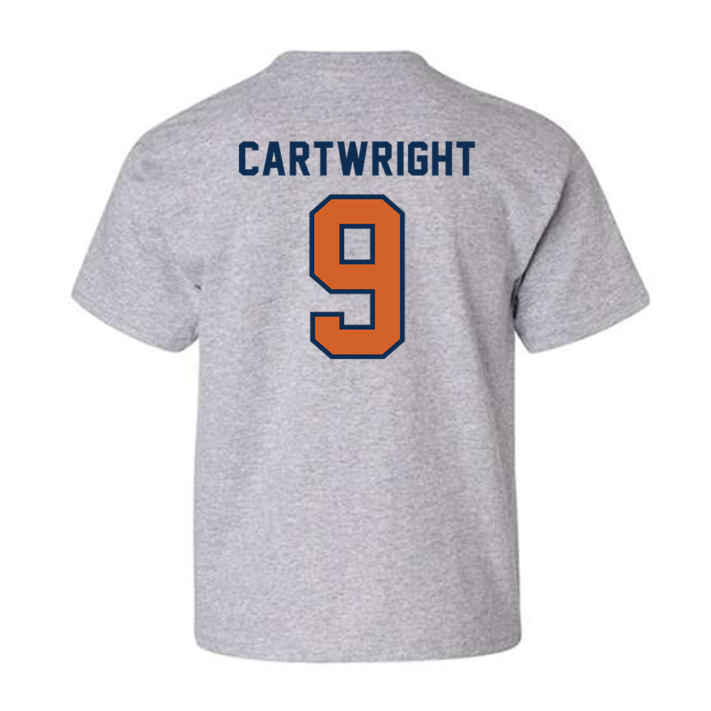 Wheaton IL - NCAA Baseball : Ryan Cartwright - Classic Shersey Youth T-Shirt-1