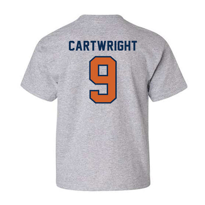 Wheaton IL - NCAA Baseball : Ryan Cartwright - Classic Shersey Youth T-Shirt-1