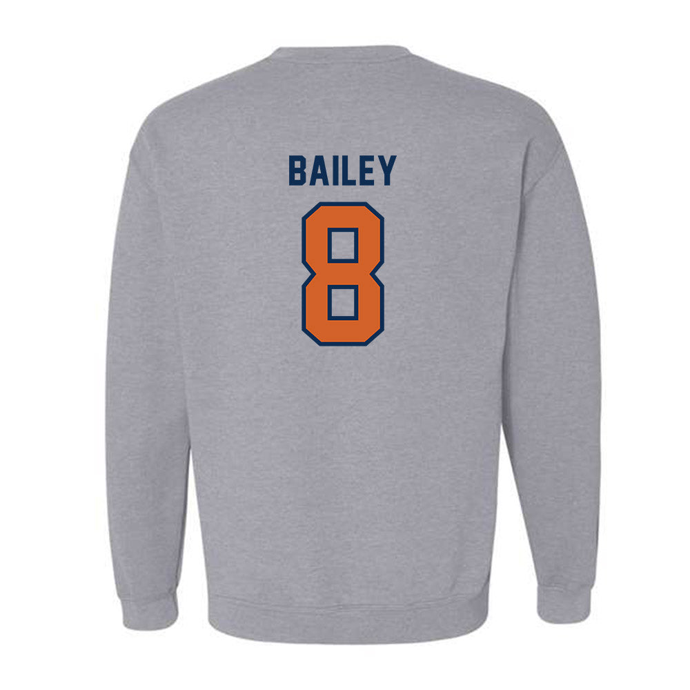 Wheaton IL - NCAA Baseball : Harrison Bailey - Classic Shersey Crewneck Sweatshirt-1