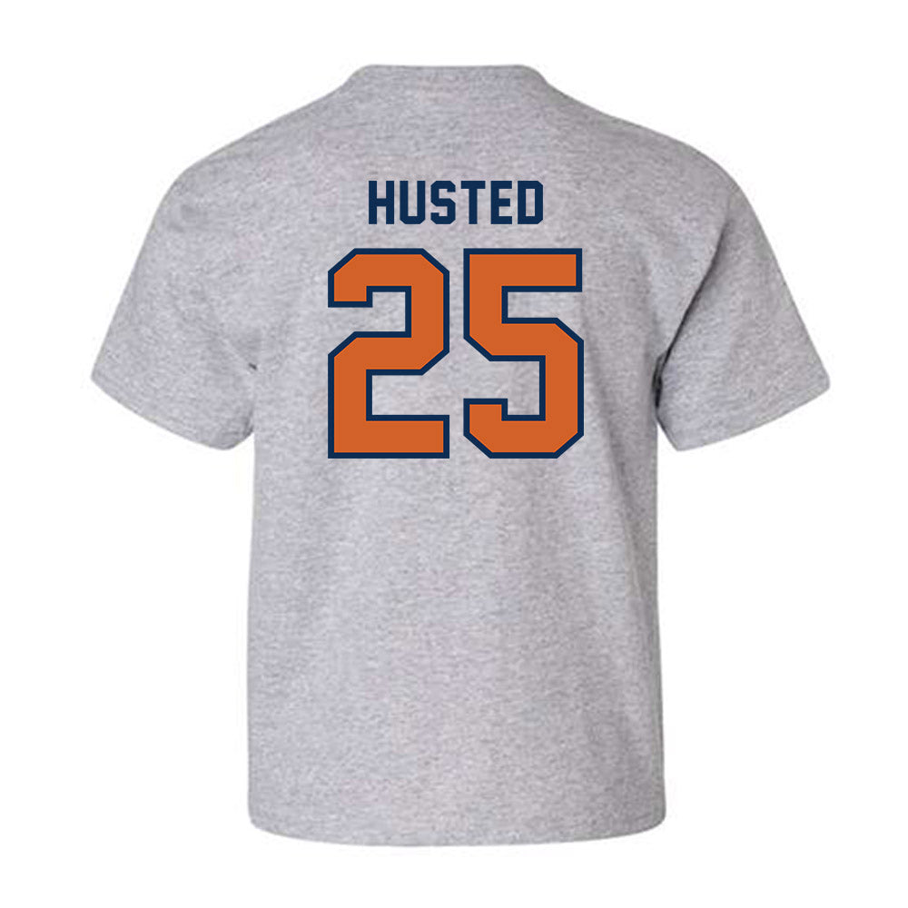 Wheaton IL - NCAA Baseball : Noah Husted - Classic Shersey Youth T-Shirt-1