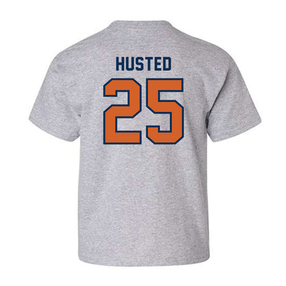 Wheaton IL - NCAA Baseball : Noah Husted - Classic Shersey Youth T-Shirt-1