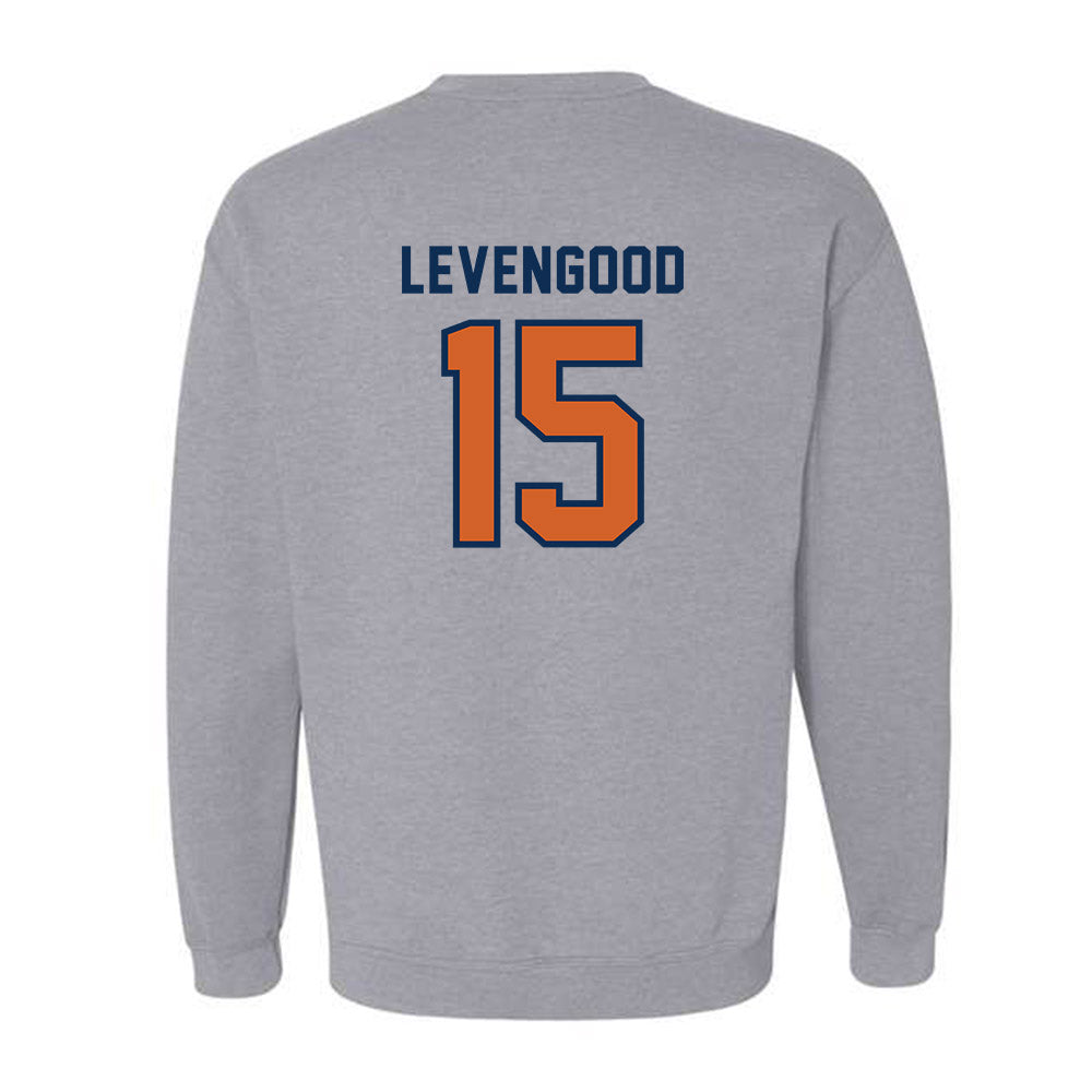 Wheaton IL - NCAA Baseball : David Levengood - Classic Shersey Crewneck Sweatshirt-1