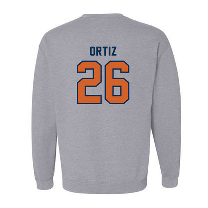 Wheaton IL - NCAA Baseball : Joshua Ortiz - Classic Shersey Crewneck Sweatshirt-1